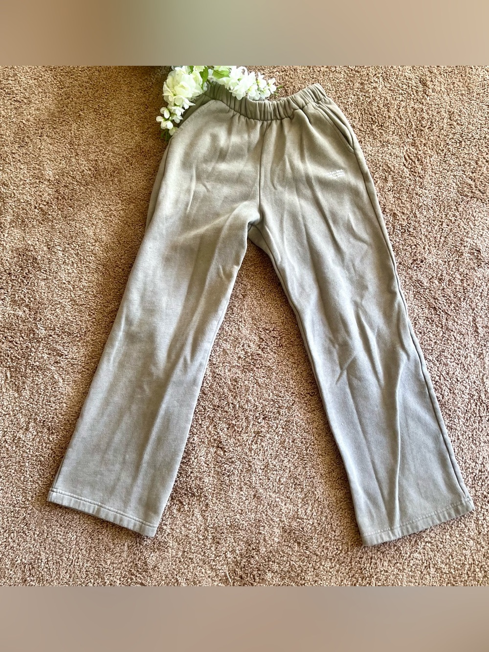 Taupe Zara Joggers